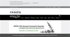 Desktop Screenshot of innovatio-awards.com